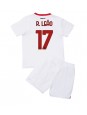 AC Milan Rafael Leao #17 Auswärts Trikotsatz für Kinder 2022-23 Kurzarm (+ Kurze Hosen)